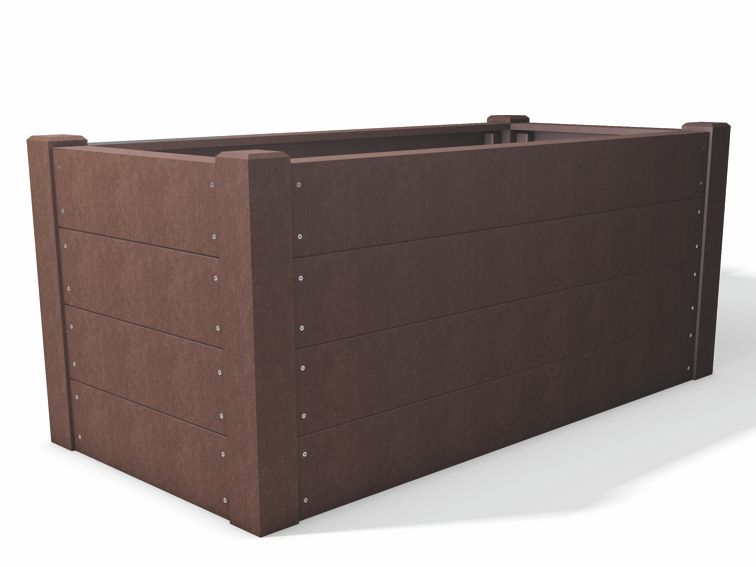 Hochbeet Terra, 2 Farben Recycling-Kunststoff